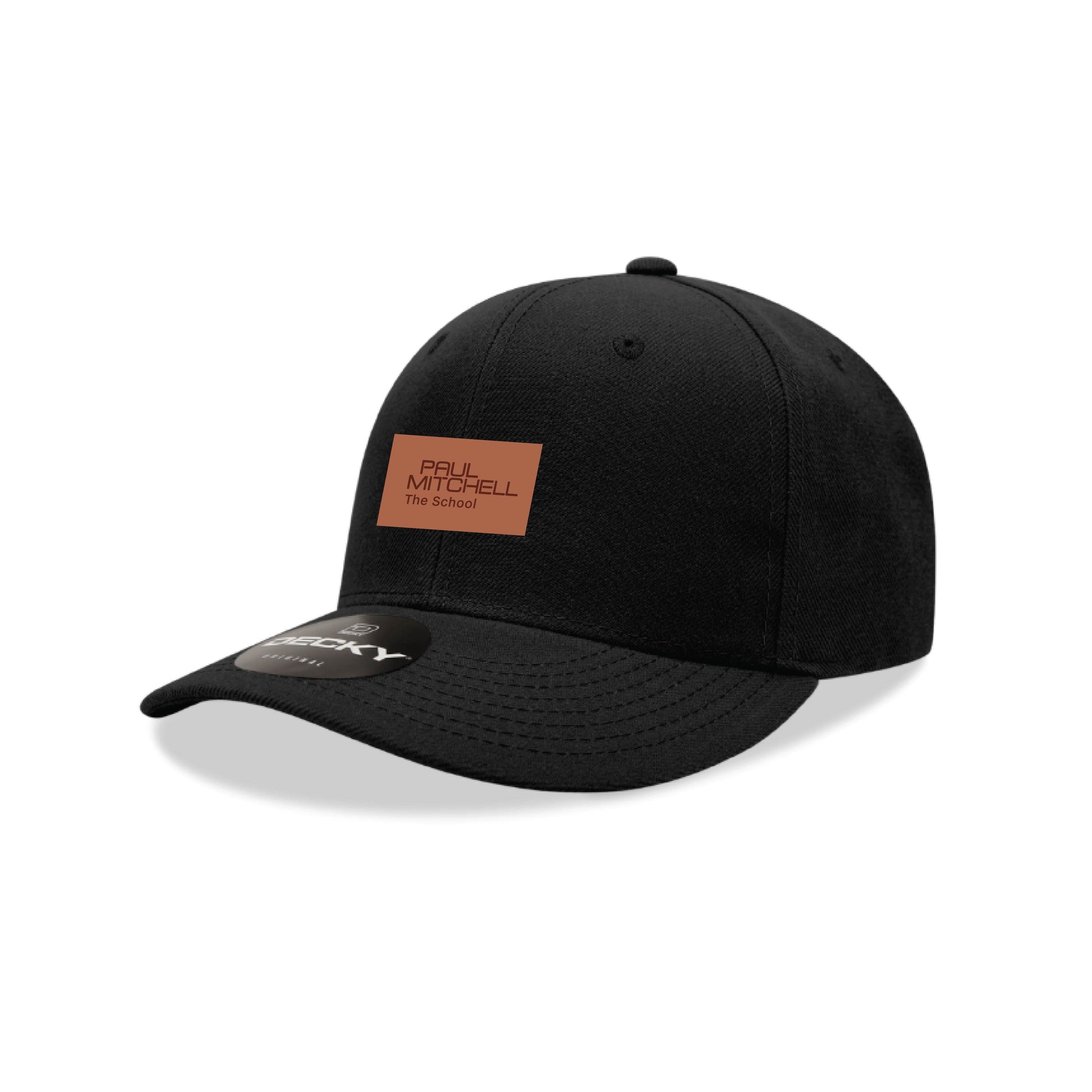 Mid Profile Snapback with Leather Patch