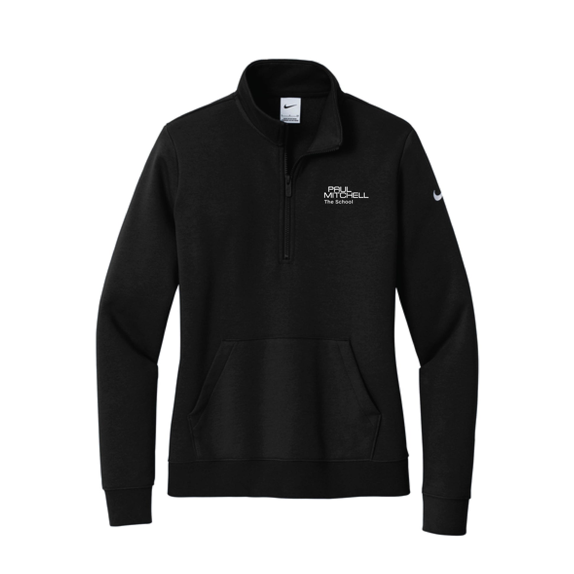 Nike Women's Club Fleece Sleeve Swoosh 1/2-Zip